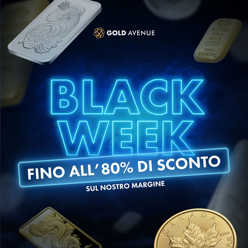 Création graphique représentant un post Social Media qui met en avant le titre BLACK WEEK