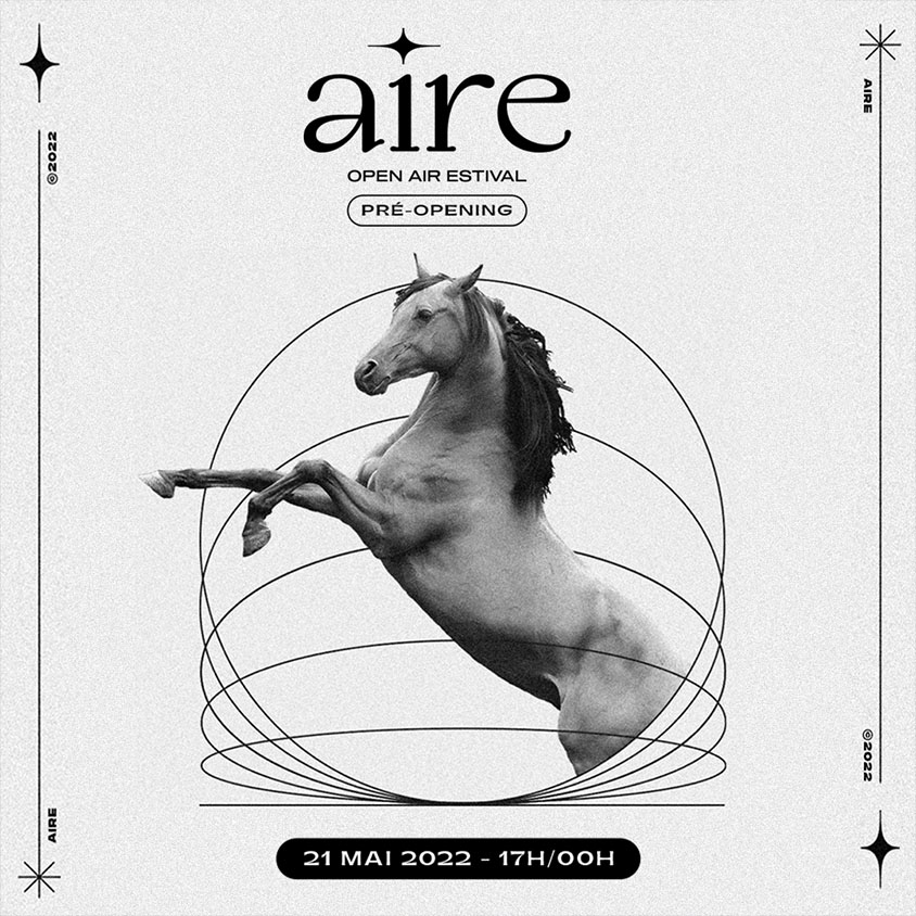 Aire Festival Tapage Nocturne visuel affiche social media