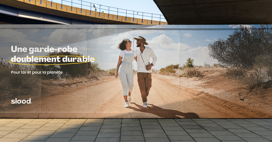 Réalisation d’une publicité d’affichage fictive pour SLOOD