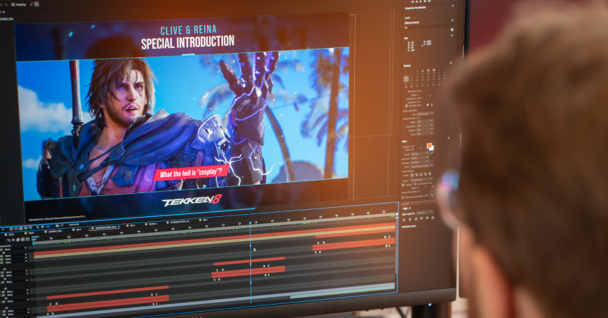 Backstage création after effect Tekken 8 Motion Design