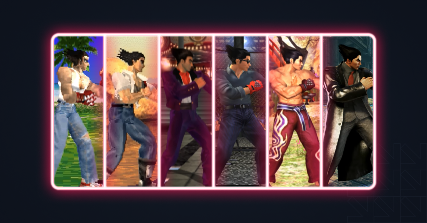 évolution graphique jeux vidéo Tekken