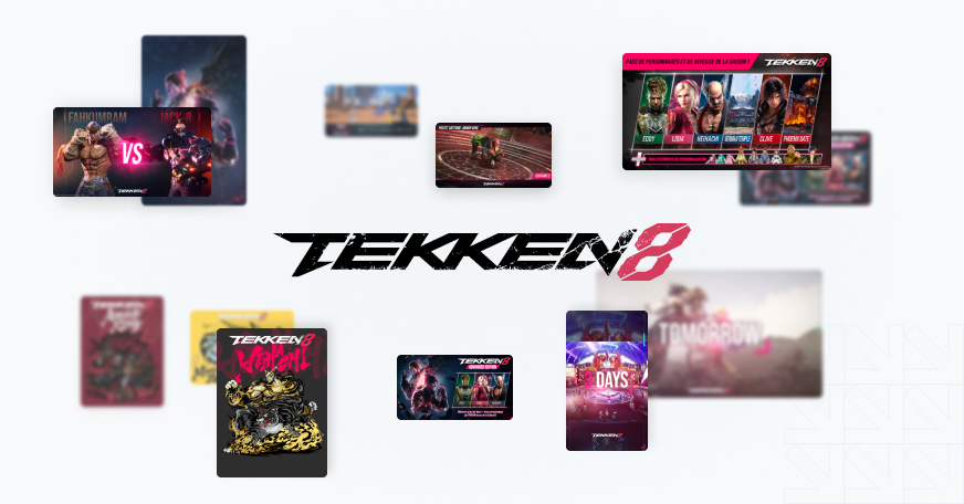 Assets motion design Tekken 8